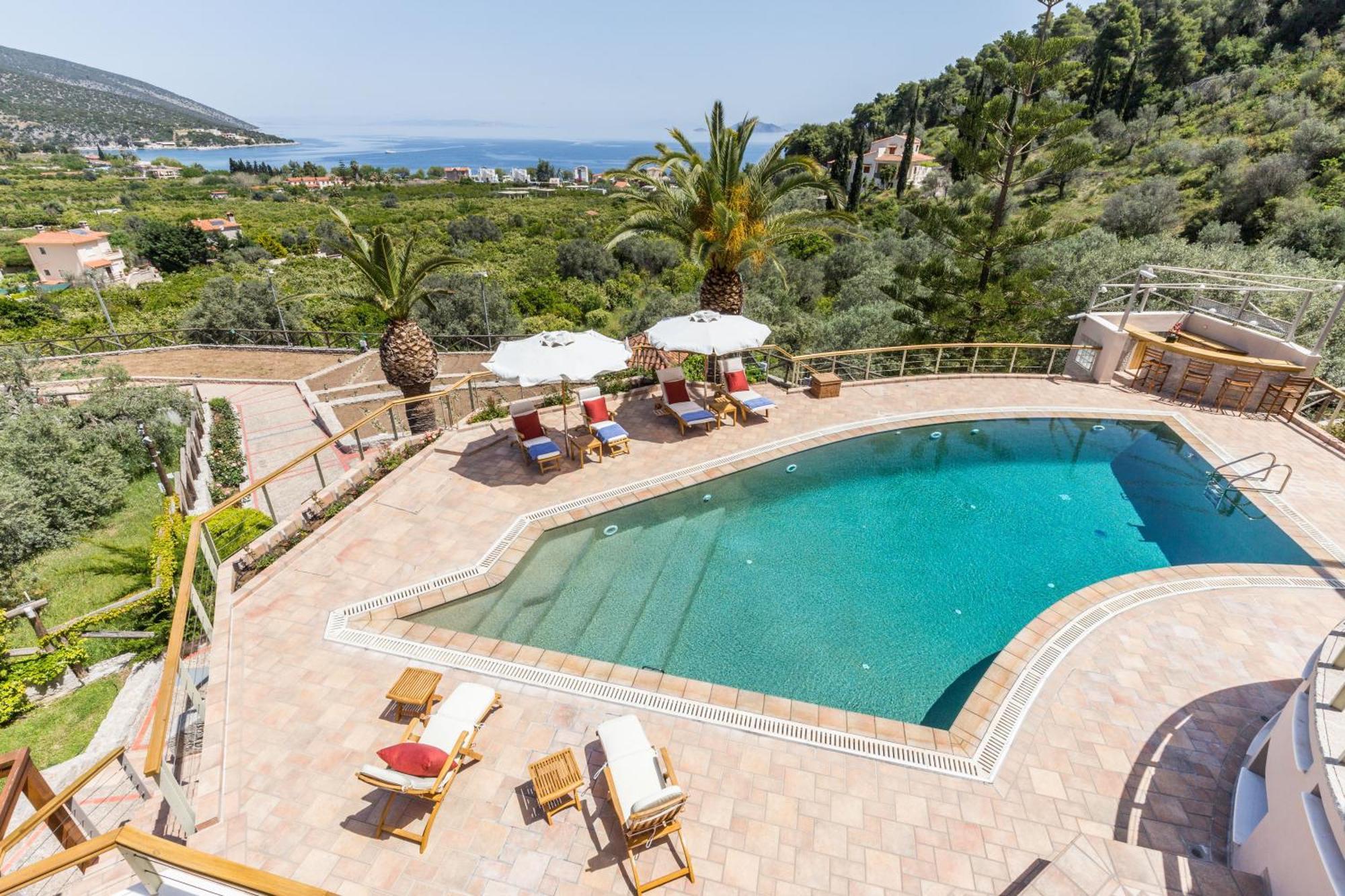 Elia Junior Suite In Epidavros With Shared Pool Nea Epidhavros Exteriör bild